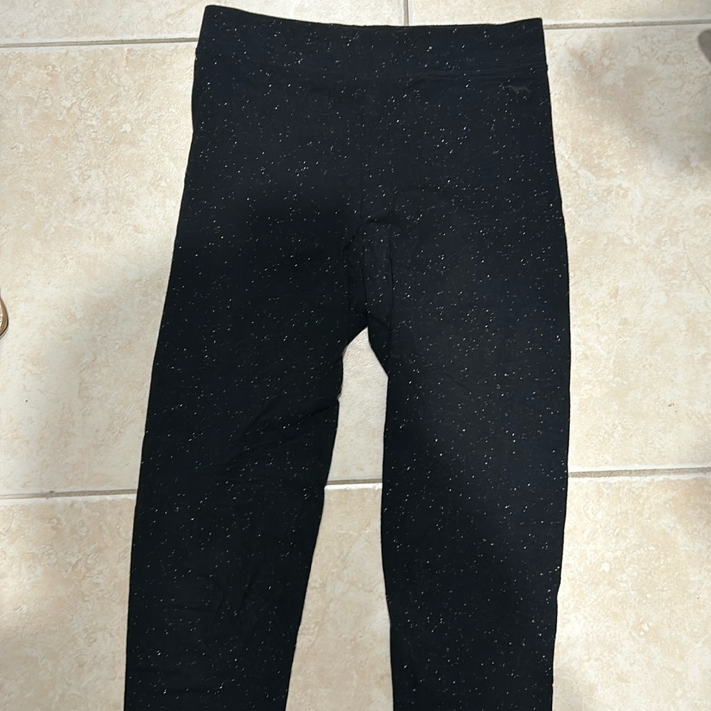 Victoria secret pink speckled leggings